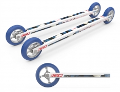 Гоночные лыжероллеры для конькового хода KV+ ROLLERSKI HAWK SKATE 53,5cm fast wheels