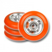 Комплект колес для лыжероллеров SKIWAY FLASH ORANGE