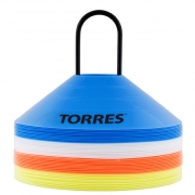 Фишки для разметки поля "TORRES", усеч. конусы, пластик, комп. из 40 шт, 4 цвета