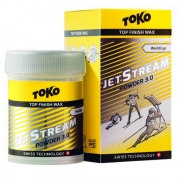 Порошок с высоким содержанием фтора TOKO JetStream Powder 3.0 желтый 0…-4°С