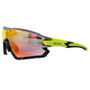 Спортивные очки CASCO SX-34 carbonic black-neon yellow