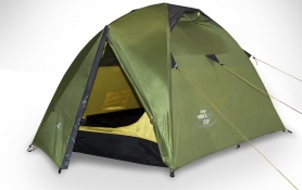 Палатка туристическая Canadian Camper Vista 3 AL (Зеленый)