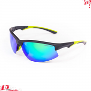 Солнцезащитные очки BRENDA мод. SP8001 C1 m.black-green revo
