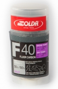 Парафин с высоким содержанием фтора Solda F40 Carbon фиолетовый воздух -4°…-14°C /снег -7...-10°C