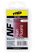 Парафин средней твёрдости TOKO NF Hot Wax красный, 40 гр., от -4 °С до -12 °С