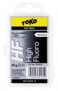 Парафин с высоким содержанием фтора TOKO HF TRIBLOC черный с молибденом