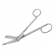 Bandage Scissors (Lister) - 20 см - Медицинские ножницы для разрезания повязок (по Листеру)