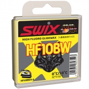 Парафин с высоким содержанием фтора SWIX HF10BWX-4 желтый 0…+10°С