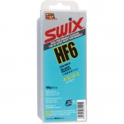 Парафин с высоким содержанием фтора Swix HF6 Blue -6…-12°С